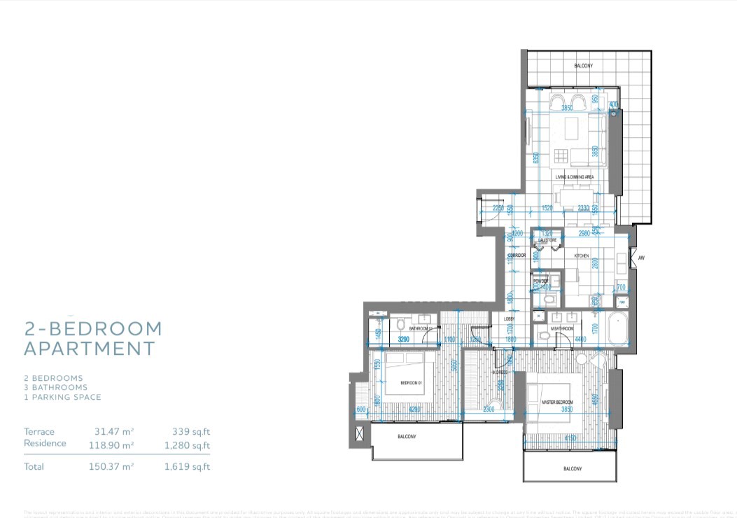 New residential development from renowned developer OMNIYAT in Dubai Maritime City - Umbrella Group - Photo 12