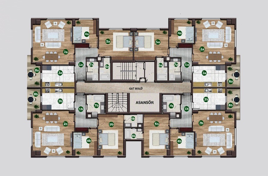 New modern project in Istanbul with spacious layouts - Umbrella Group - Photo 25