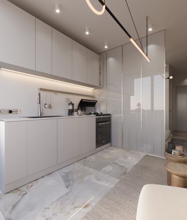 Investment residential complex 300 m from the sea in Mersin, Teja district - Umbrella Group - Photo 19
