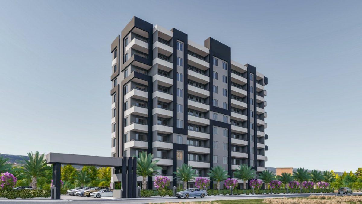Modern project with 1+1 and 2+1 apartments in Mersin - Umbrella Group