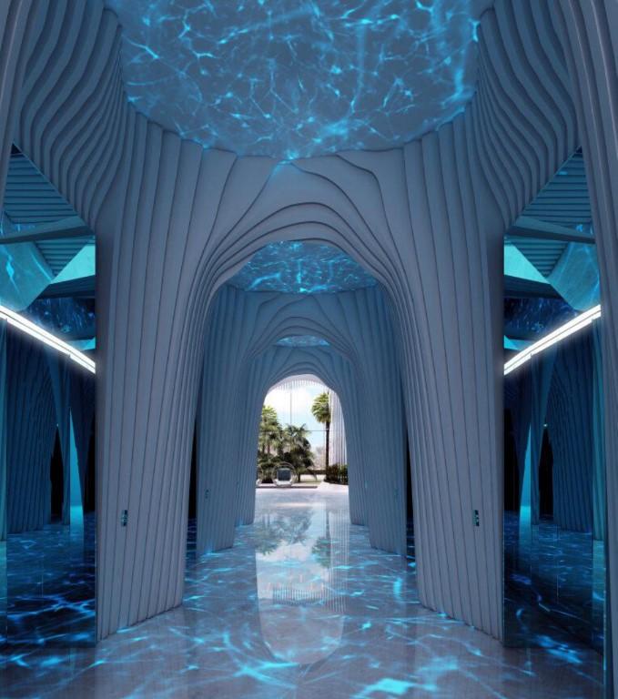 Damac Casa Tower luxury residential development with panoramic views of Palm Jumeirah and Dubai skyline - Umbrella Group - Photo 7