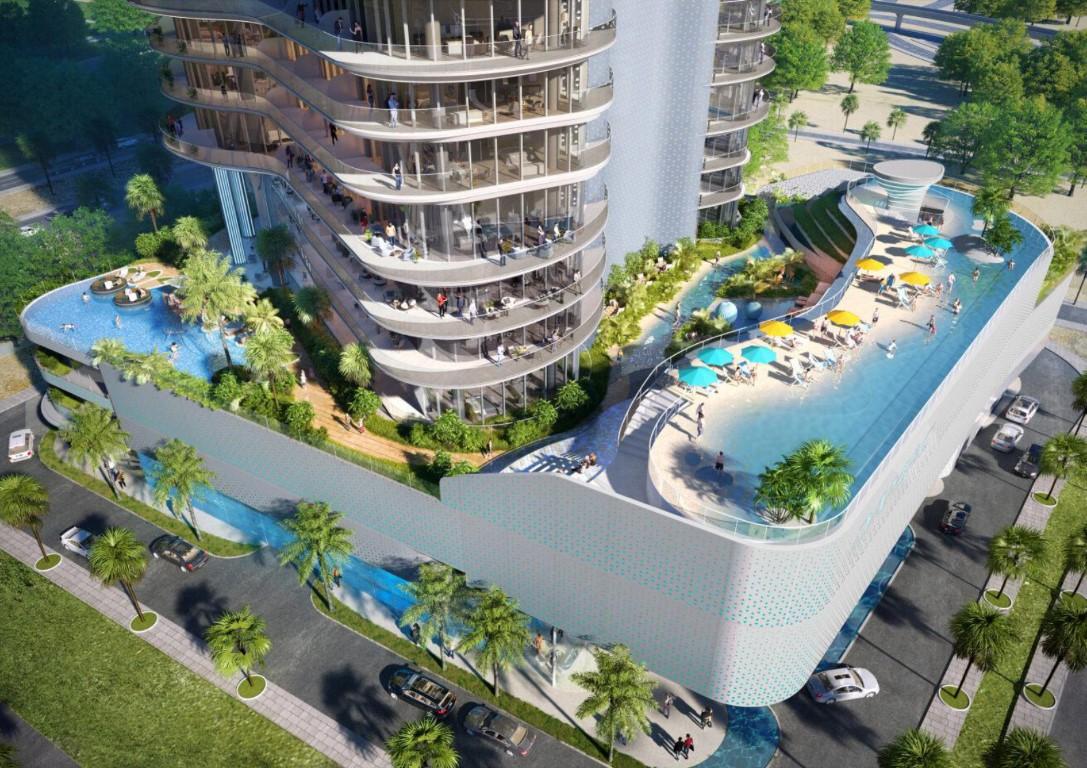 Damac Casa Tower luxury residential development with panoramic views of Palm Jumeirah and Dubai skyline - Umbrella Group - Photo 4