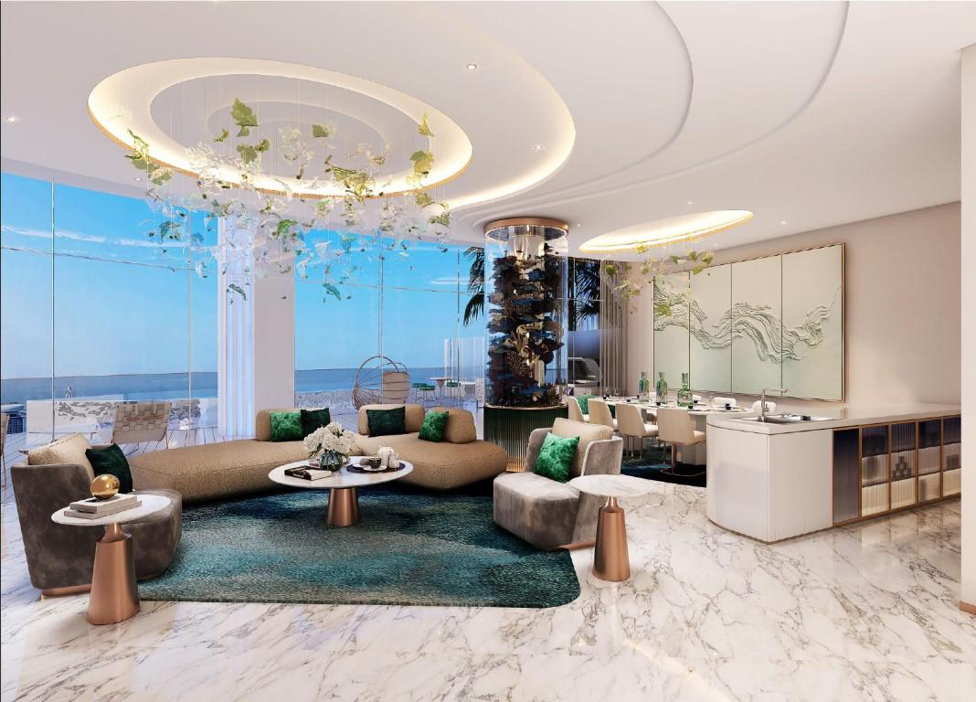 Damac Casa Tower luxury residential development with panoramic views of Palm Jumeirah and Dubai skyline - Umbrella Group - Photo 9