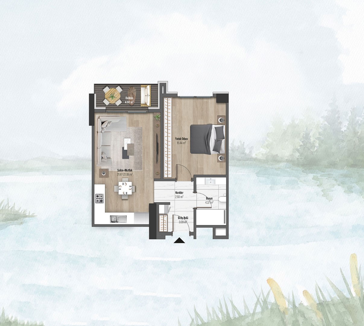 Spacious apartments in modern Istanbul residence - Umbrella Group - Photo 12