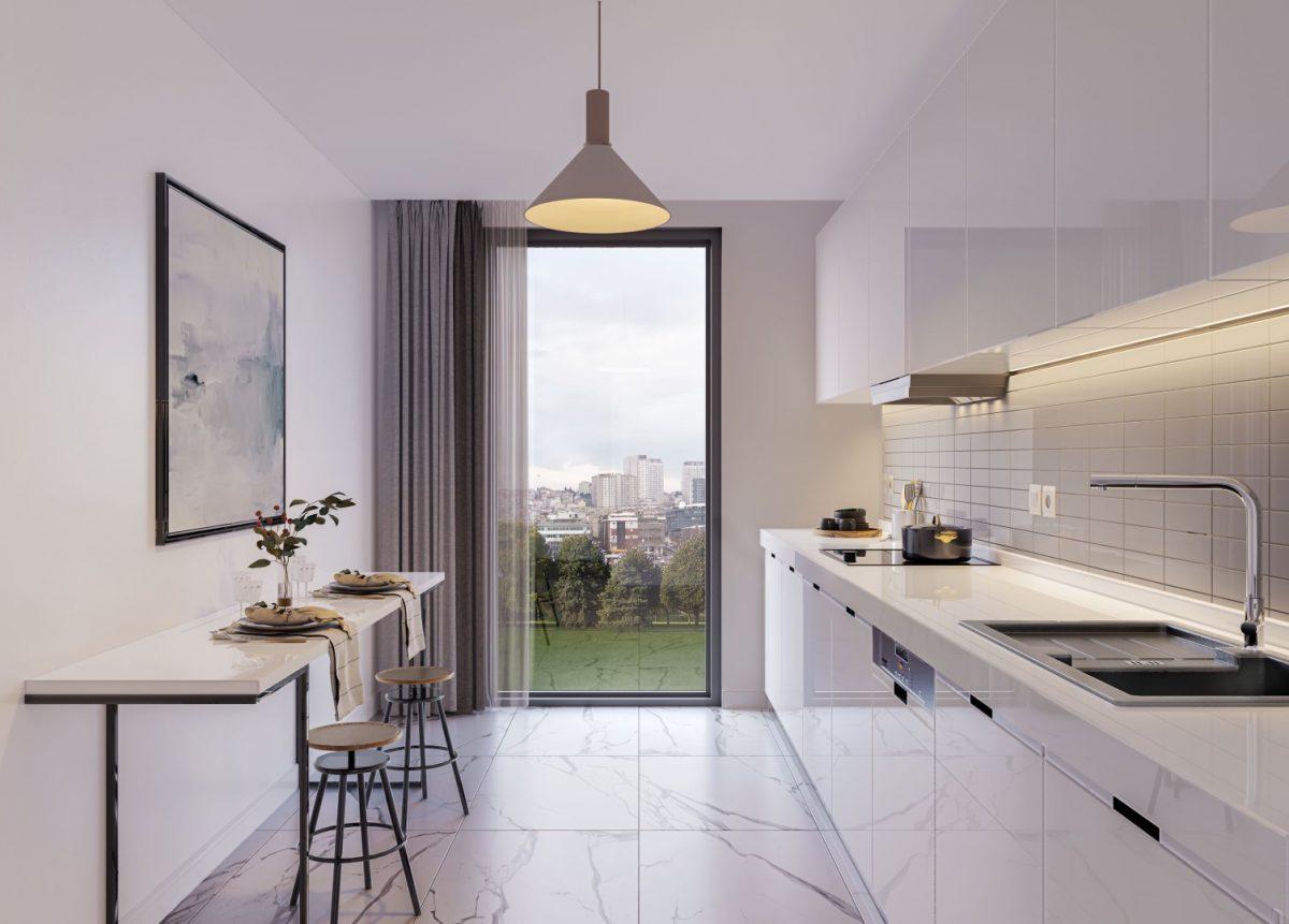 High-rise residential complex with a beautiful view of the city in the Bagdzhylar district - Umbrella Group - Photo 12