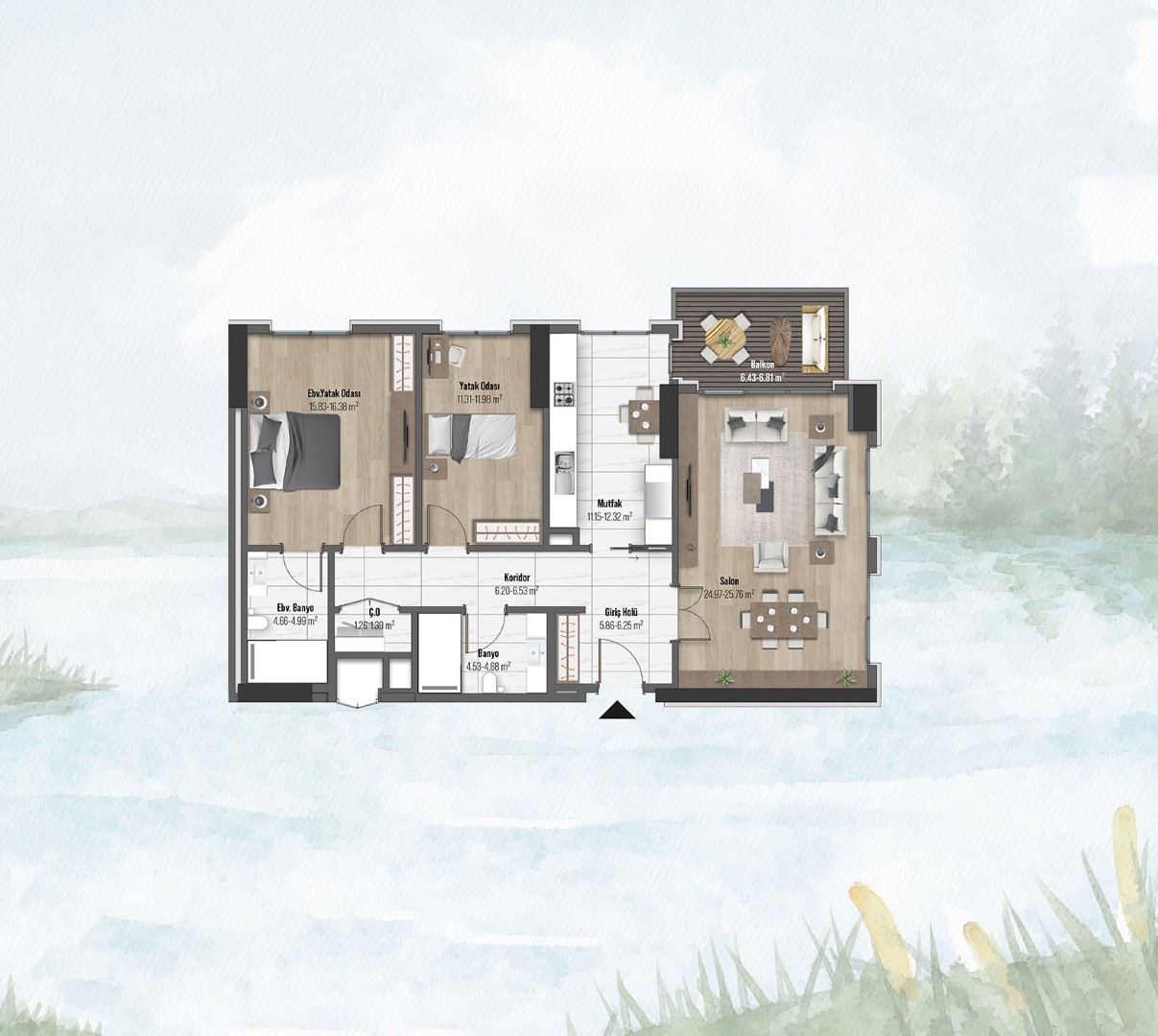 Spacious apartments in modern Istanbul residence - Umbrella Group - Photo 13