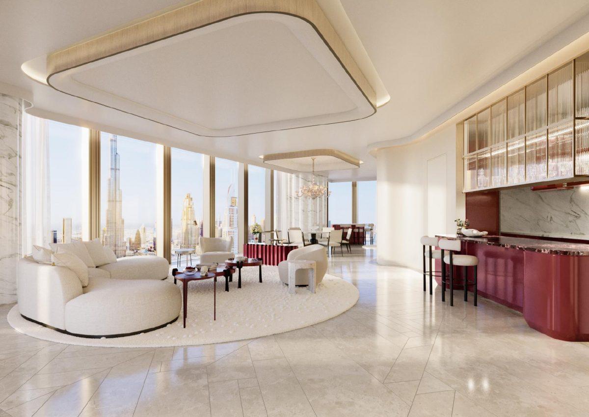 New design project Baccarat residence Luxury class in the center of Dubai - Umbrella Group - Photo 11