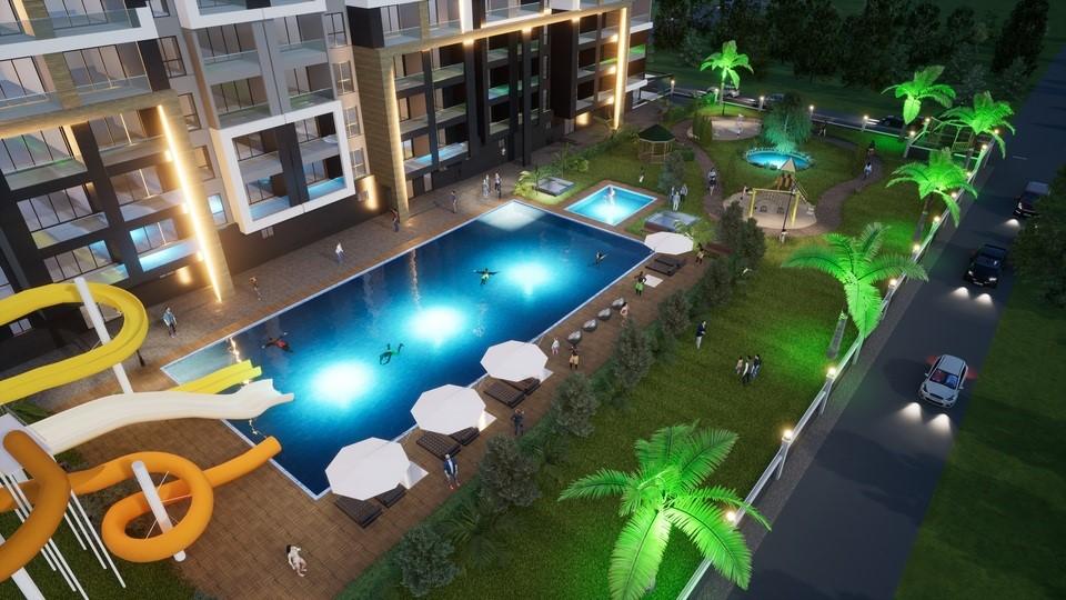 Cozy residential complex 200 m from the sea, Mersin town - Umbrella Group - Photo 7