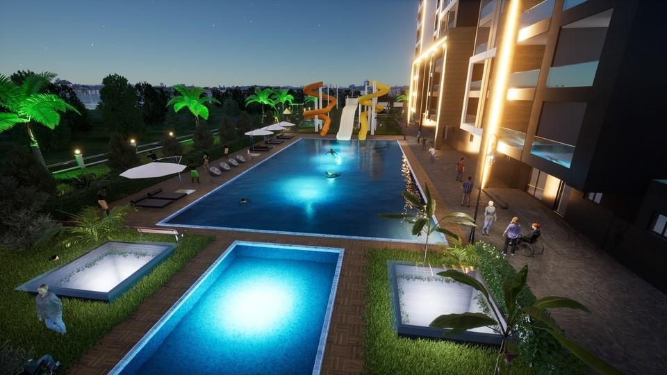 Cozy residential complex 200 m from the sea, Mersin town - Umbrella Group - Photo 8