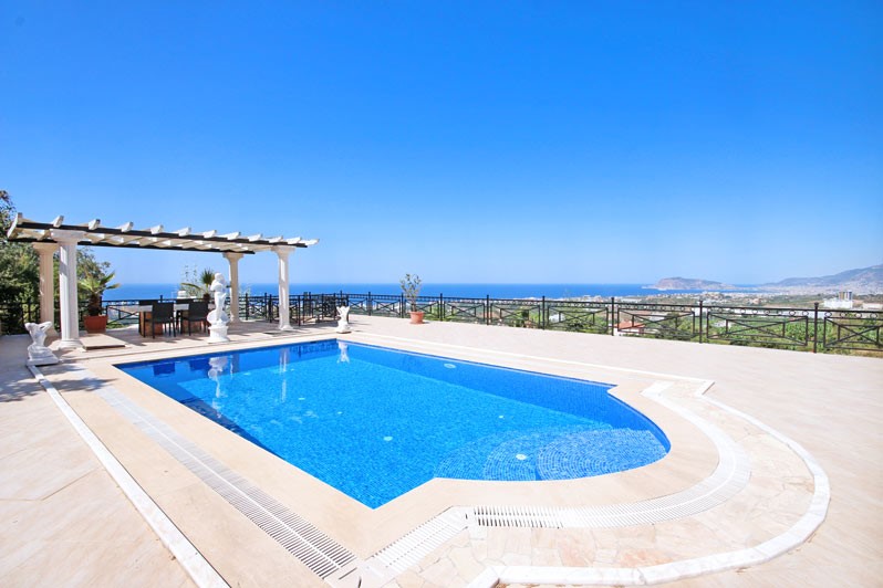Spacious villa in Alanya with 7+3 apartments with sea and city views, Kestel - Umbrella Group - Photo 12