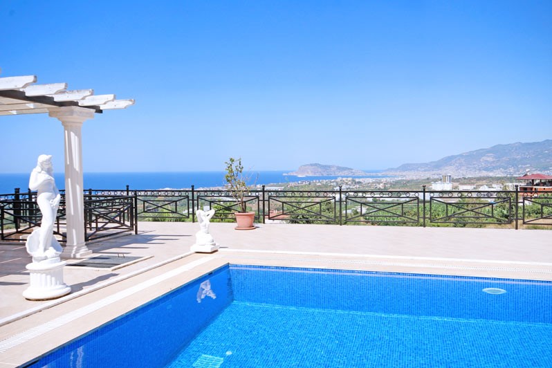 Spacious villa in Alanya with 7+3 apartments with sea and city views, Kestel - Umbrella Group - Photo 9