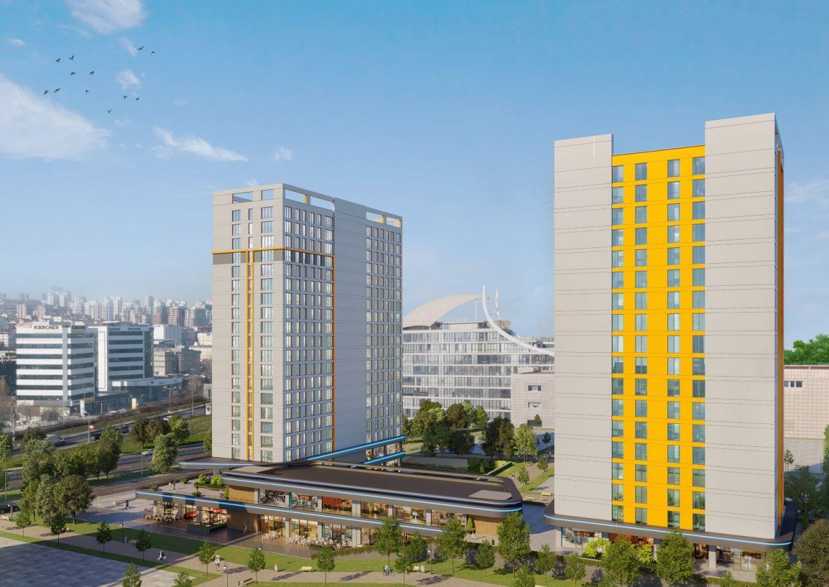 High-rise residential complex with a beautiful view of the city in the Bagdzhylar district - Umbrella Group - Photo 3