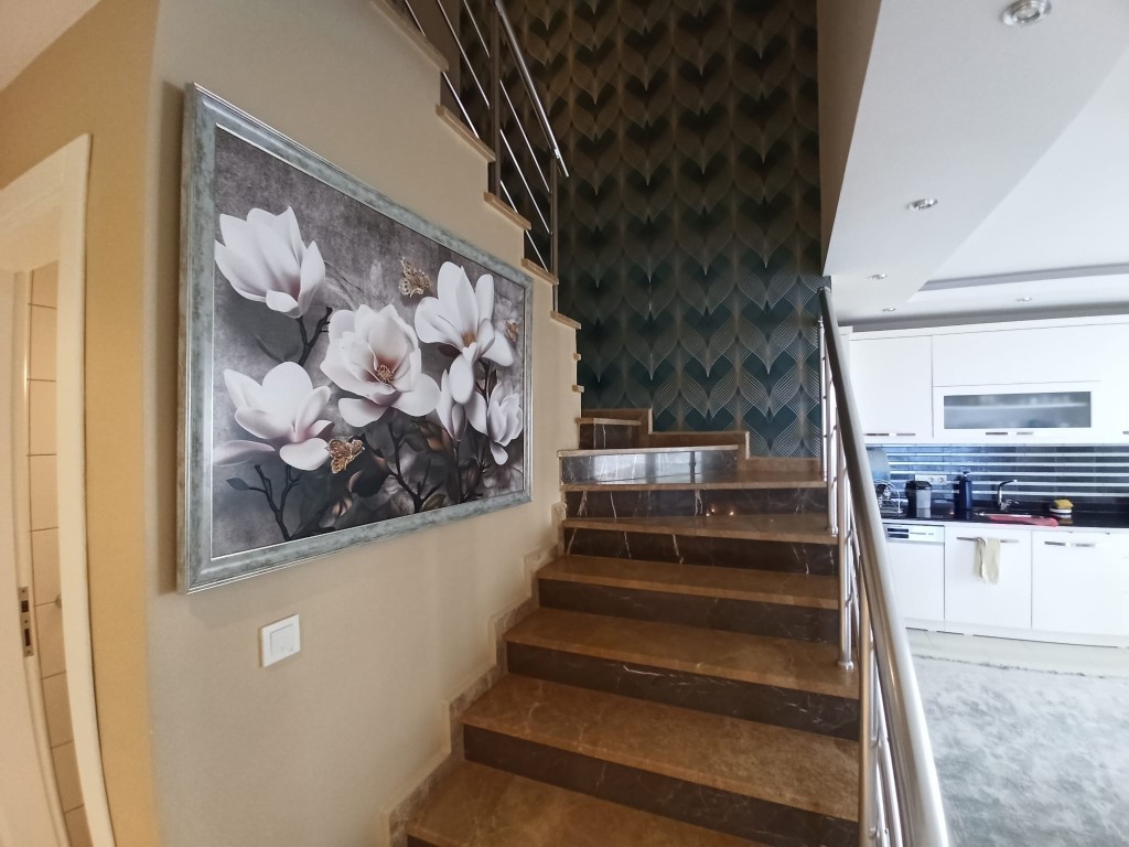 Furnished duplex on the first coastline, Kestel - Umbrella Group - Photo 15