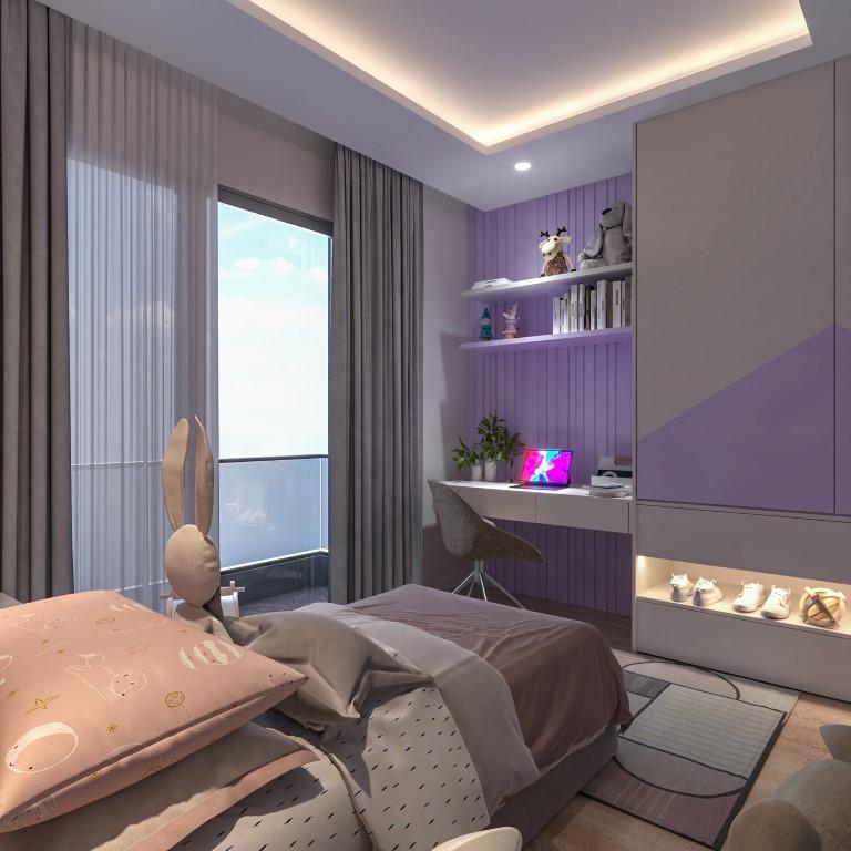 High-rise complex overlooking the sea and the city in the area of Tomyuk, Mersin - Umbrella Group - Photo 21