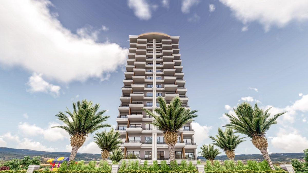 High-rise complex overlooking the sea and the city in the area of Tomyuk, Mersin - Umbrella Group - Photo 4