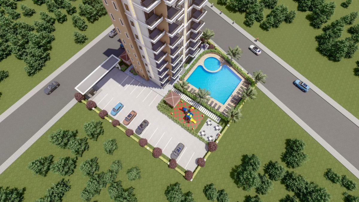 High-rise complex overlooking the sea and the city in the area of Tomyuk, Mersin - Umbrella Group - Photo 7