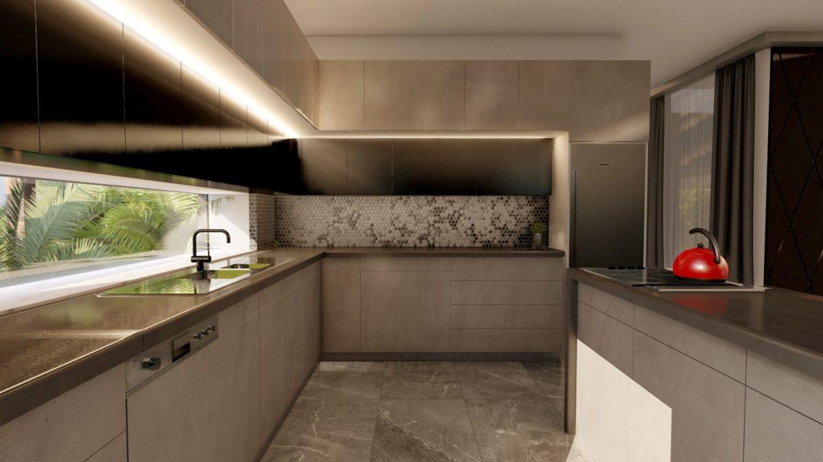 New design of villas in Northern Cyprus with sea and mountain views - Umbrella Group - Photo 14