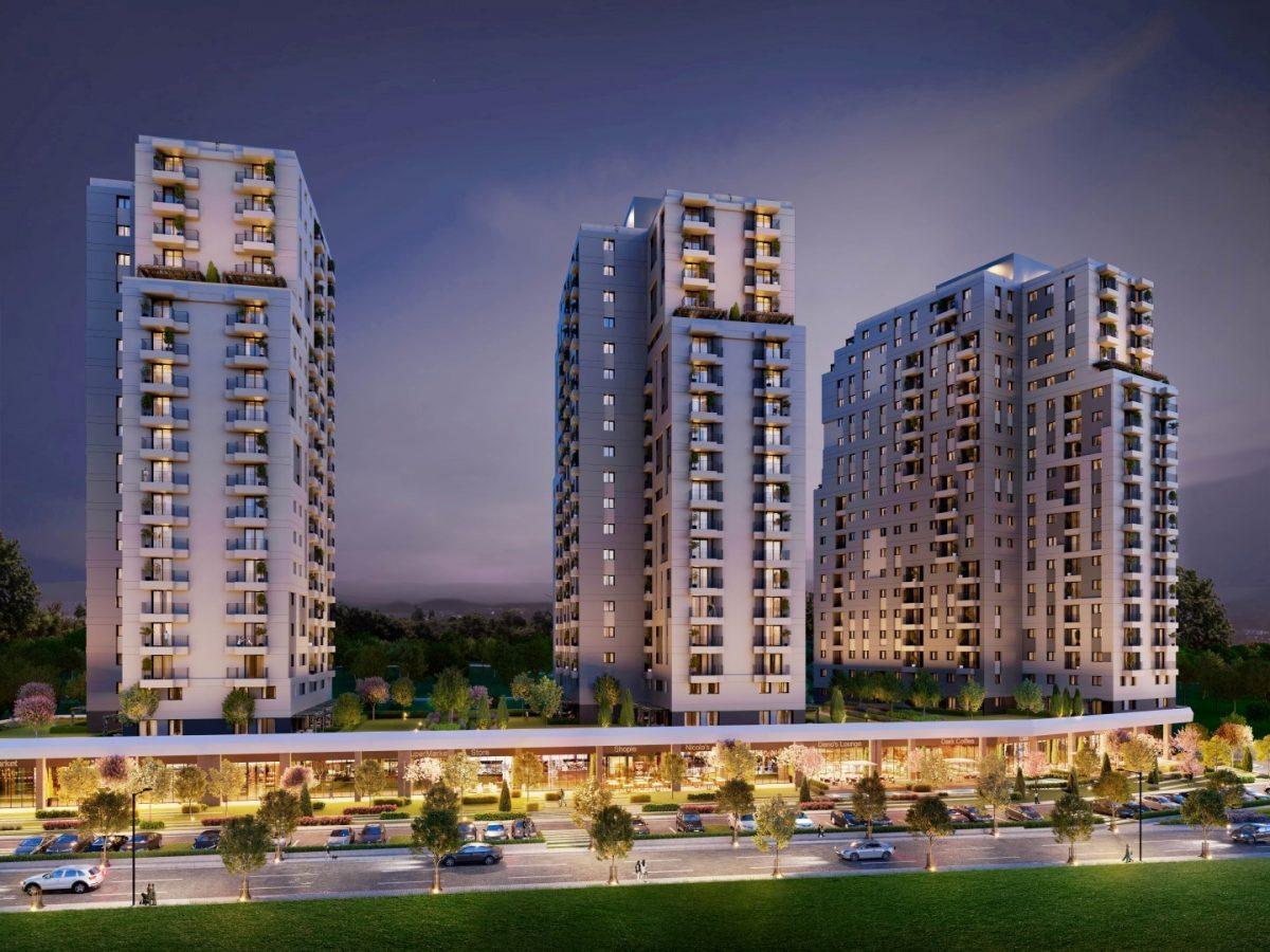 Multi-storey complex in Istanbul, Bagdzhylar district - Umbrella Group - Photo 2