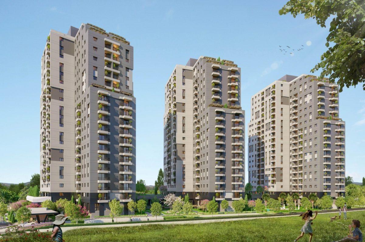 Multi-storey complex in Istanbul, Bagdzhylar district - Umbrella Group