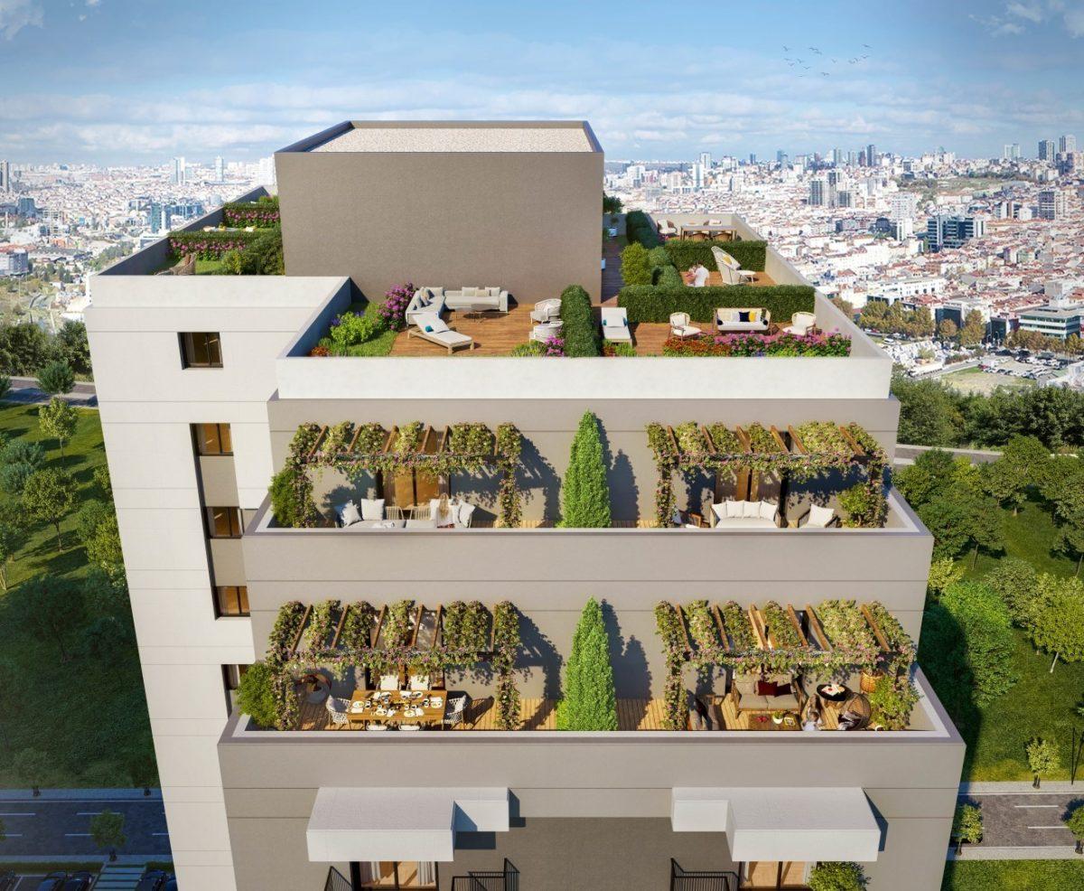 Multi-storey complex in Istanbul, Bagdzhylar district - Umbrella Group - Photo 6