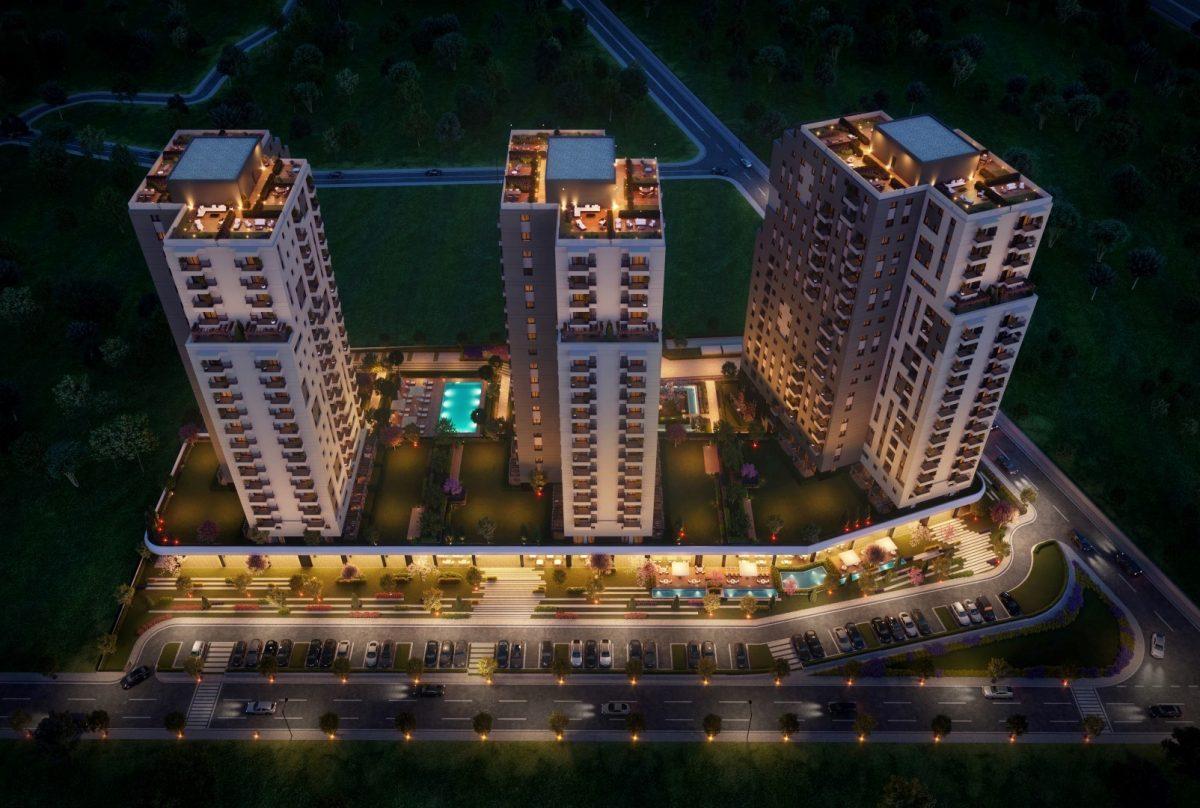 Multi-storey complex in Istanbul, Bagdzhylar district - Umbrella Group - Photo 3