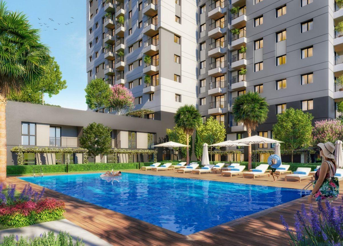 Multi-storey complex in Istanbul, Bagdzhylar district - Umbrella Group - Photo 10