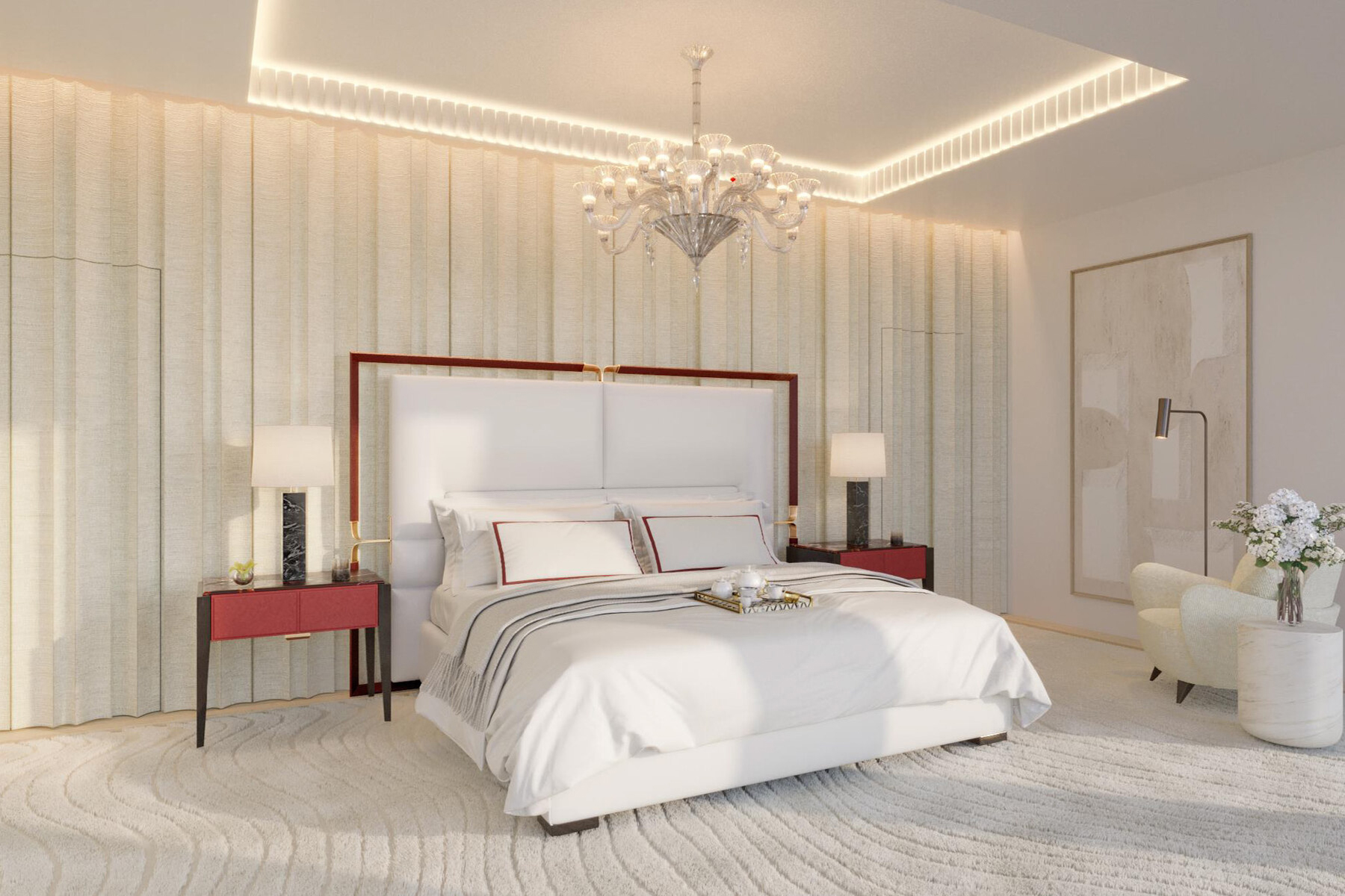 New design project Baccarat residence Luxury class in the center of Dubai - Umbrella Group - Photo 16