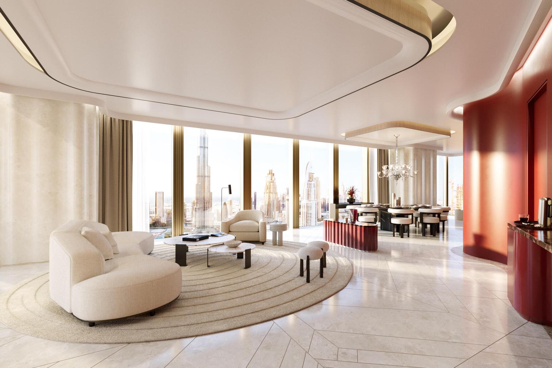 New design project Baccarat residence Luxury class in the center of Dubai - Umbrella Group - Photo 10