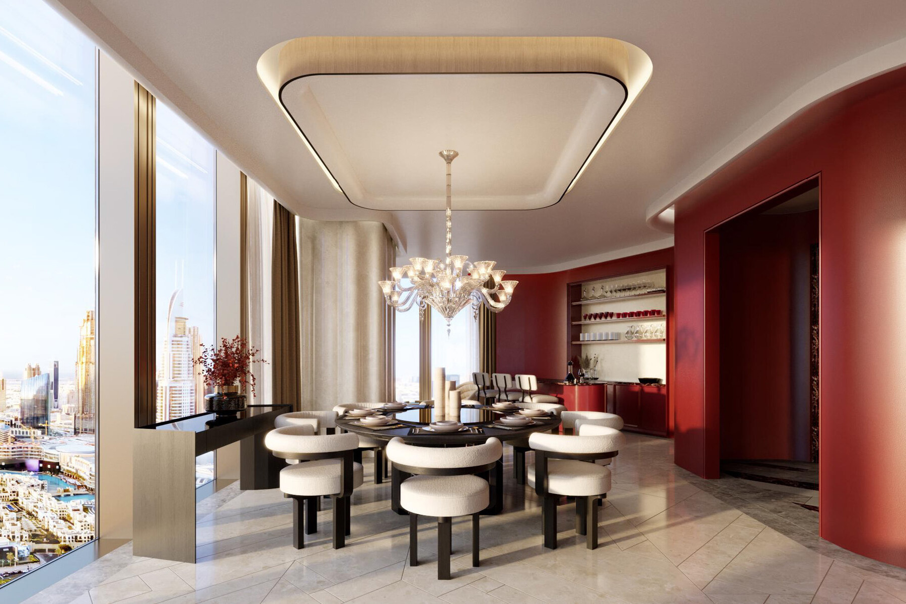 New design project Baccarat residence Luxury class in the center of Dubai - Umbrella Group - Photo 12