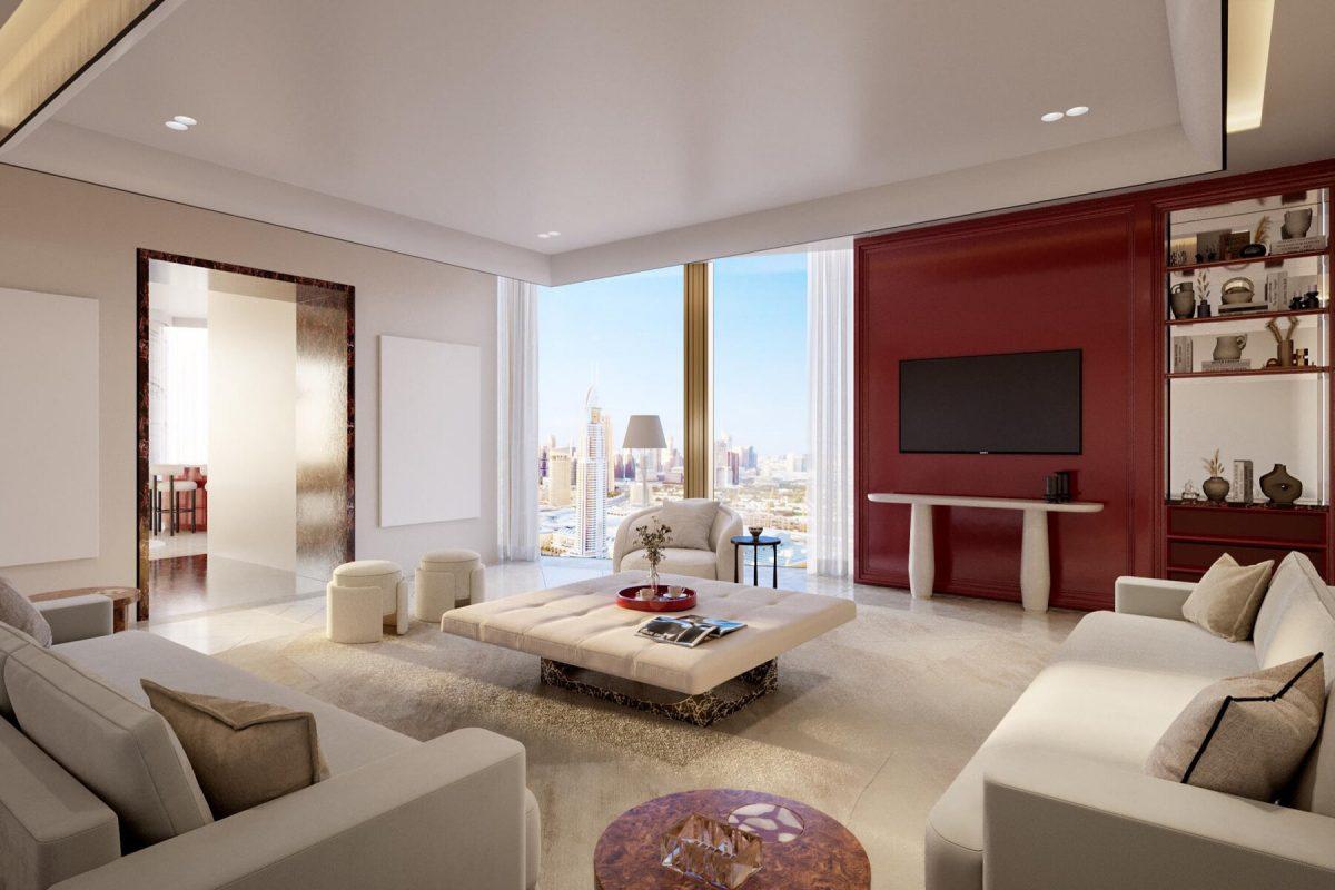 New design project Baccarat residence Luxury class in the center of Dubai - Umbrella Group - Photo 14