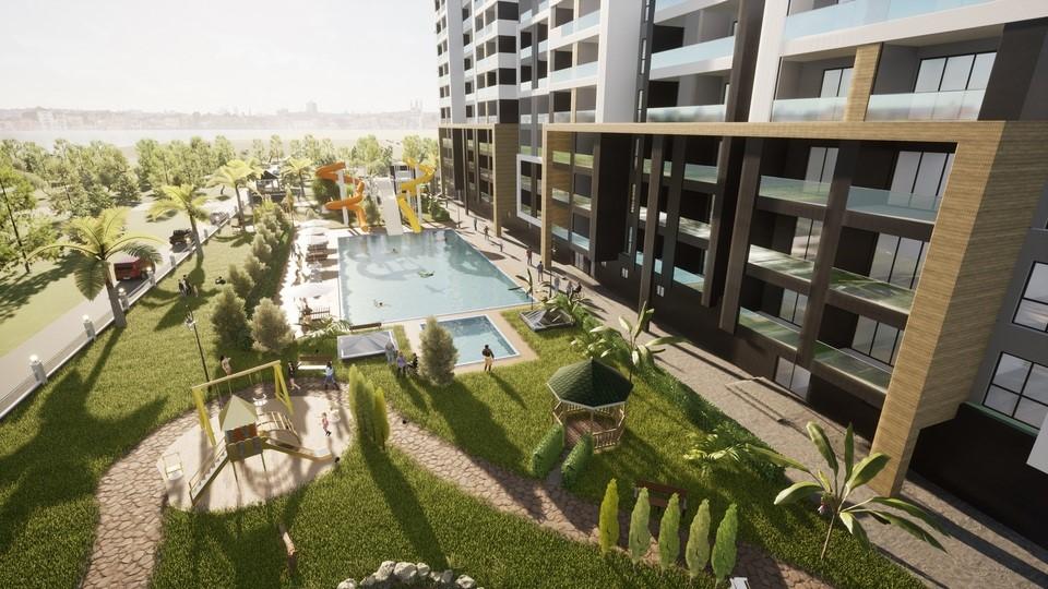Cozy residential complex 200 m from the sea, Mersin town - Umbrella Group - Photo 6