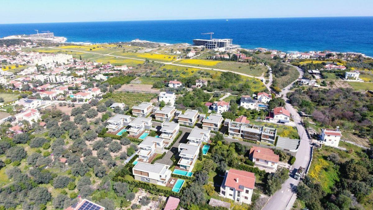 New design of villas in Northern Cyprus with sea and mountain views - Umbrella Group - Photo 3