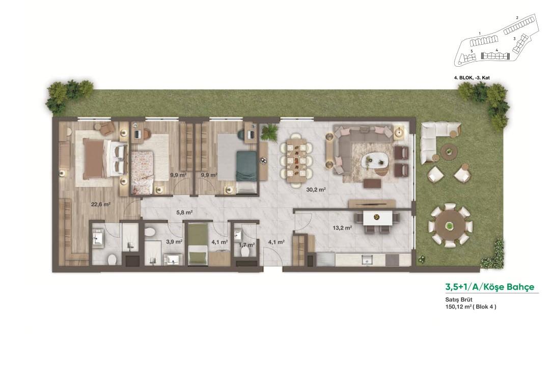 New project residential complex with large green space and many terraces - Umbrella Group - Photo 19