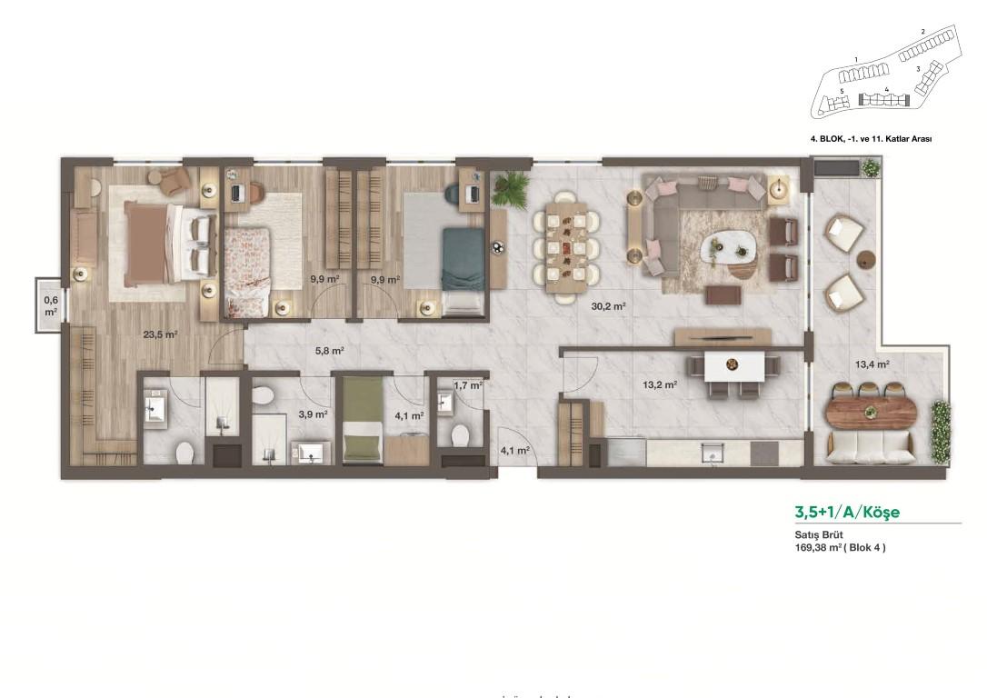 New project residential complex with large green space and many terraces - Umbrella Group - Photo 20