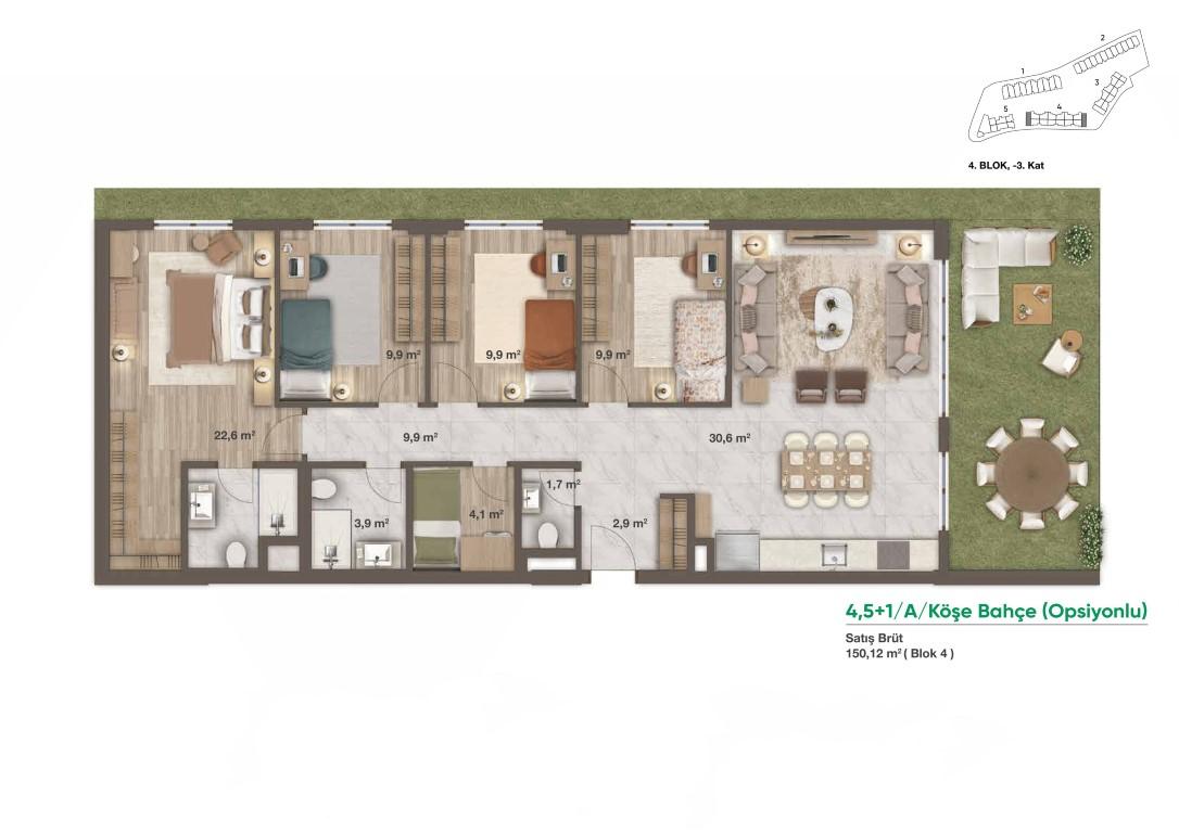 New project residential complex with large green space and many terraces - Umbrella Group - Photo 21