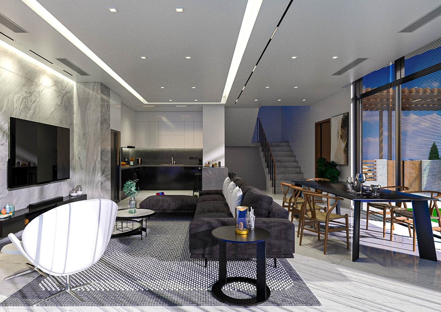 Design of 3+1 beachfront apartments, Northern Cyprus - Umbrella Group - Photo 13