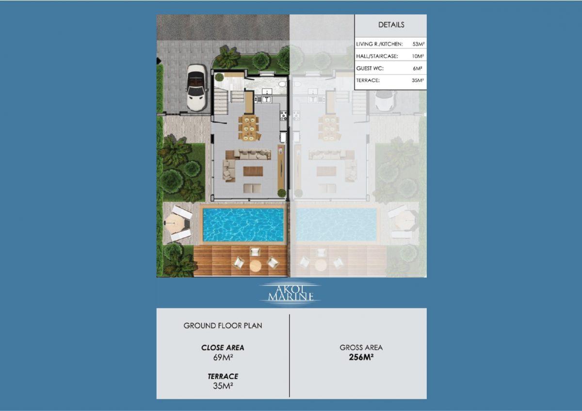 Design of 3+1 beachfront apartments, Northern Cyprus - Umbrella Group - Photo 14