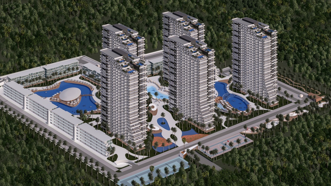 Residential complex in Northern Cyprus 400 m from the sea, Iskele - Umbrella Group - Photo 3