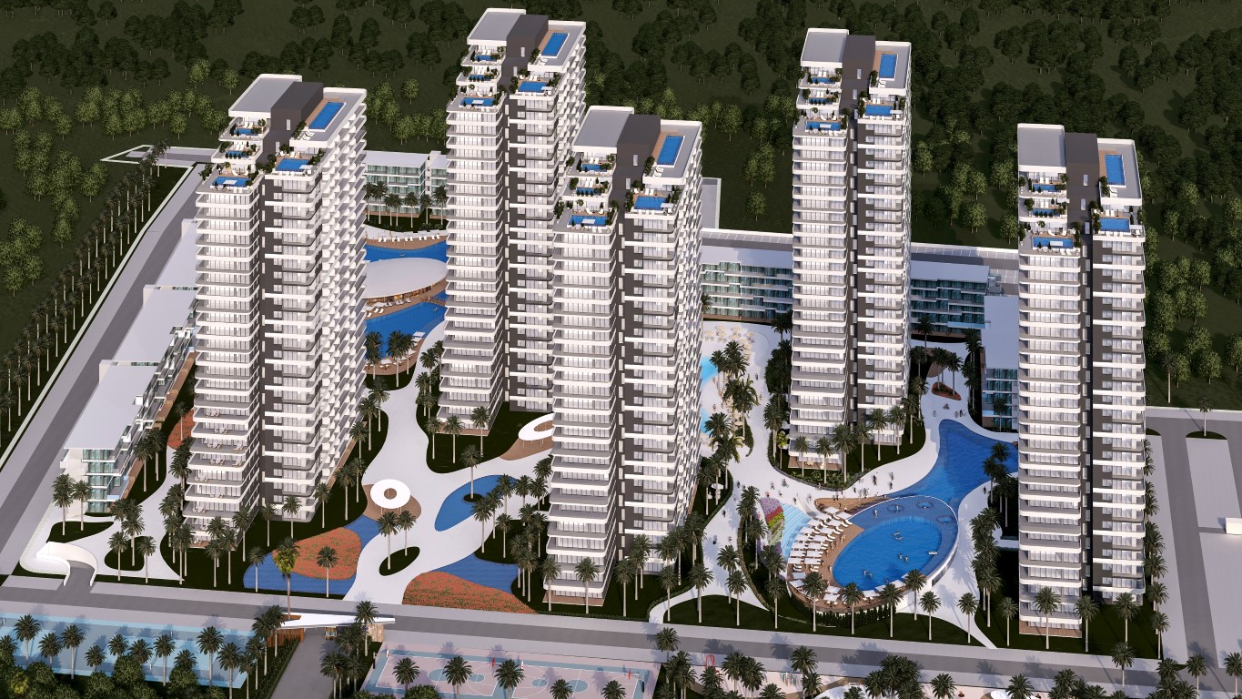 Residential complex in Northern Cyprus 400 m from the sea, Iskele - Umbrella Group - Photo 4