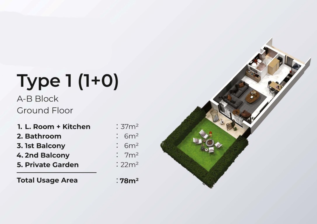 Loft-style 1+0 and 1+1 apartments on the first coastline in Iskele - Umbrella Group - Photo 18