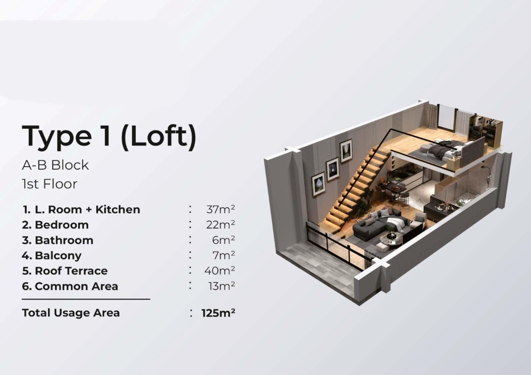 Loft-style 1+0 and 1+1 apartments on the first coastline in Iskele - Umbrella Group - Photo 20