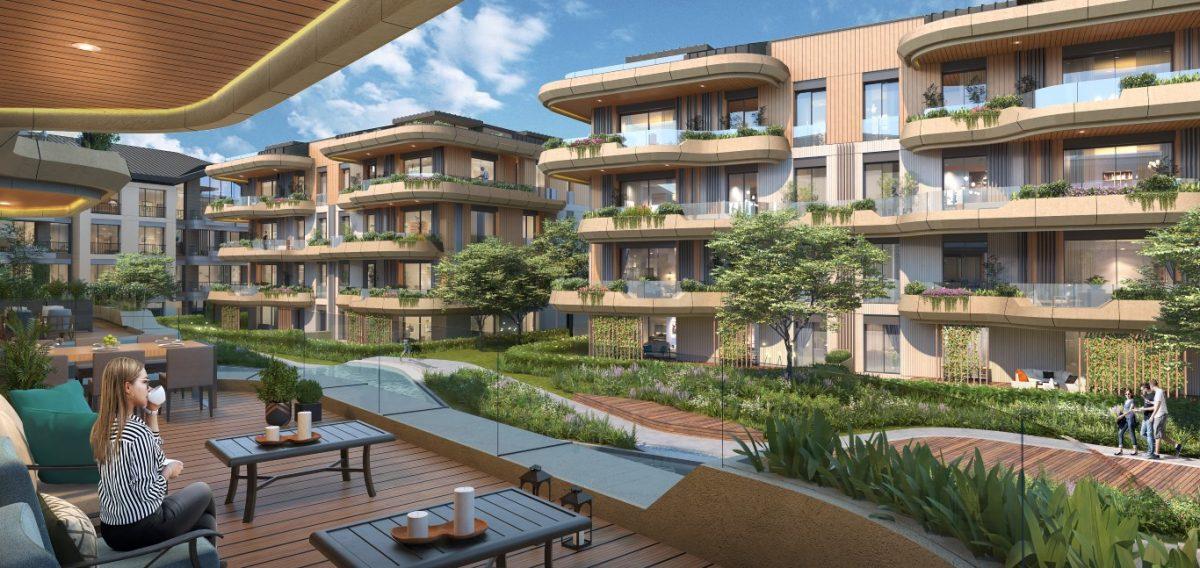 Modern project with decorative lake in Istanbul - Umbrella Group - Photo 11