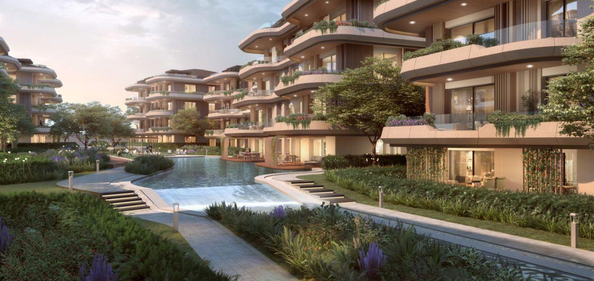 Modern project with decorative lake in Istanbul - Umbrella Group - Photo 4