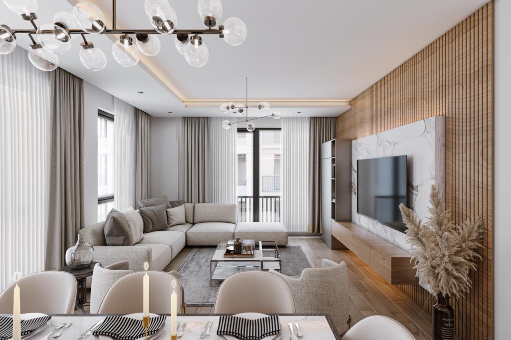 New modern project with 2+1 and 3+1 apartments in Istanbul - Umbrella Group - Photo 17