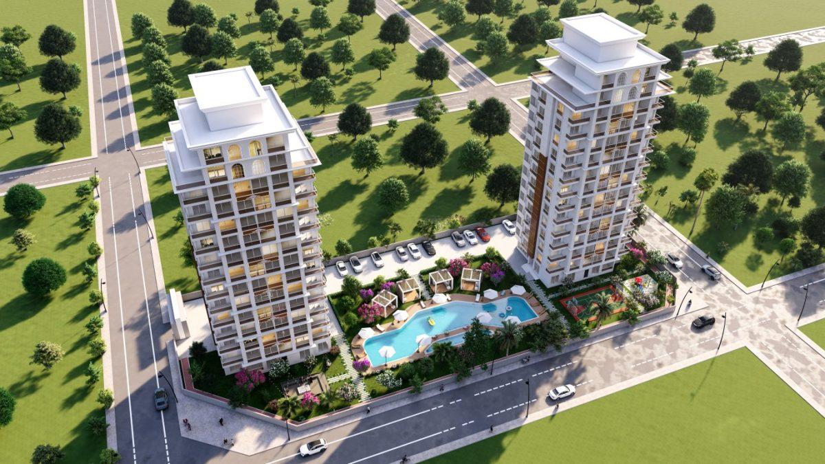 New cosy residential complex in Mersin, 1+1, 2+1 apartments - Umbrella Group - Photo 2