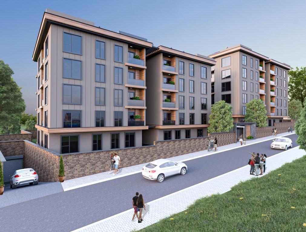 Low-rise residential complex in Istanbul, Beylikduzyu district - Umbrella Group