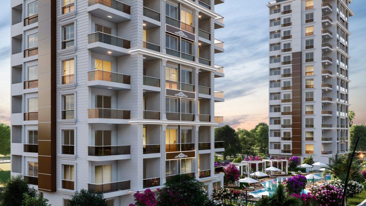 New cosy residential complex in Mersin, 1+1, 2+1 apartments - Umbrella Group - Photo 7