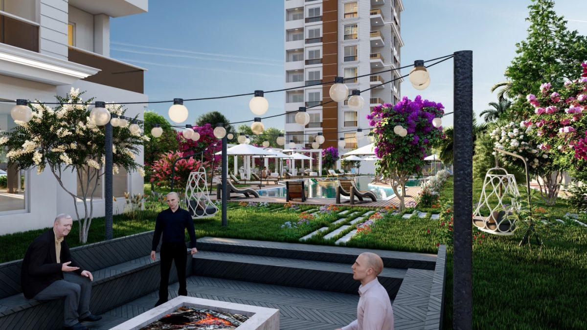 New cosy residential complex in Mersin, 1+1, 2+1 apartments - Umbrella Group - Photo 8
