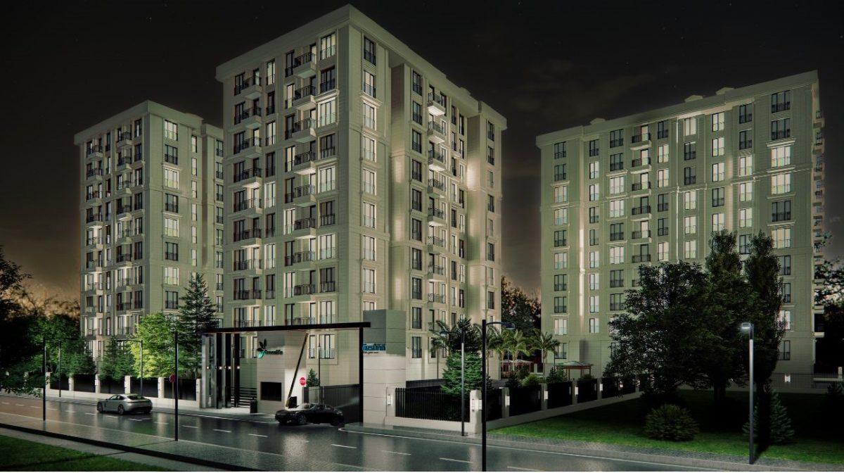 New project under construction in Istanbul, with 2+1 and 3+1 apartments - Umbrella Group - Photo 2