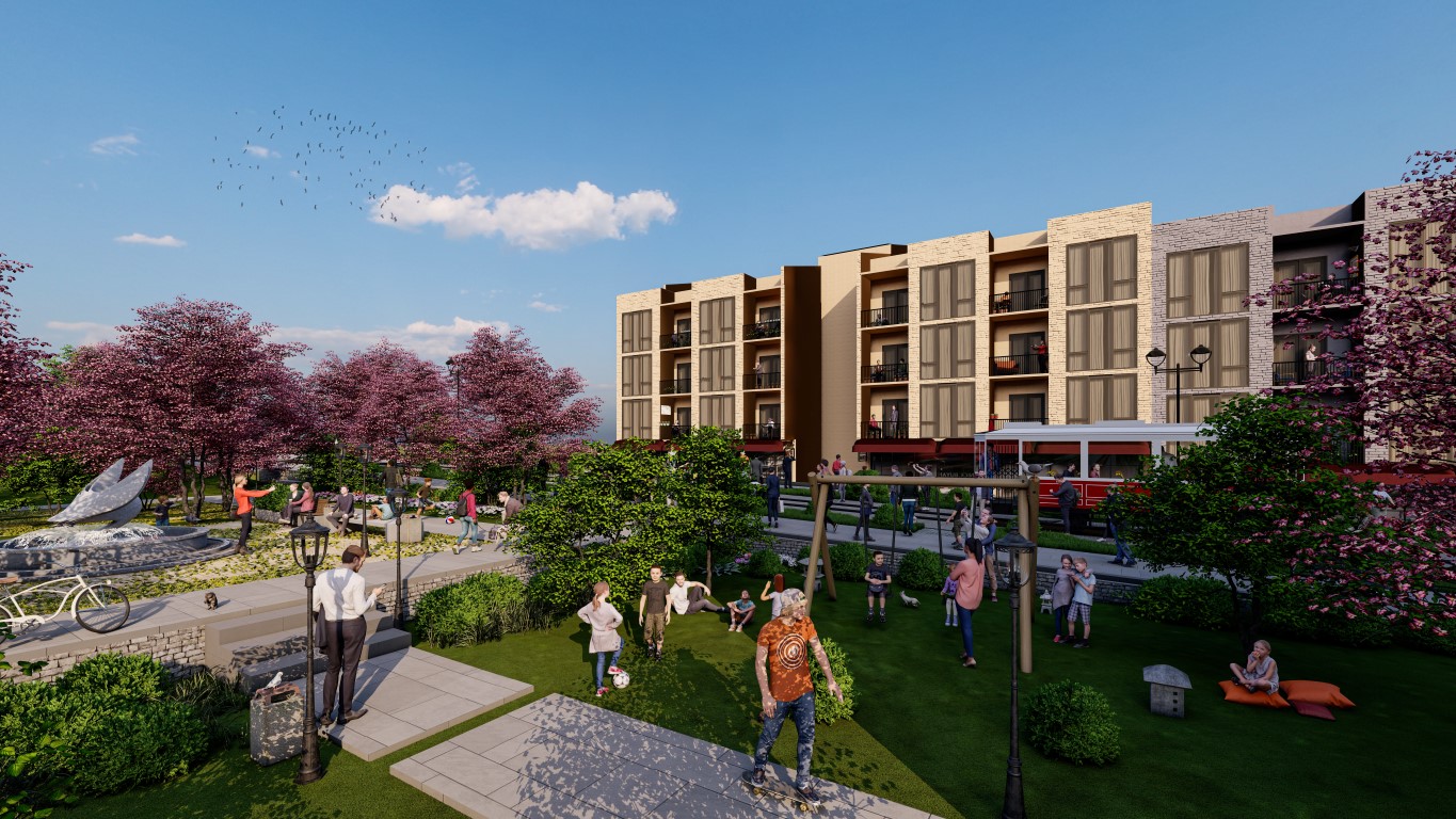 Large-scale project of the concept "city in the city", Yalova - Umbrella Group - Photo 22